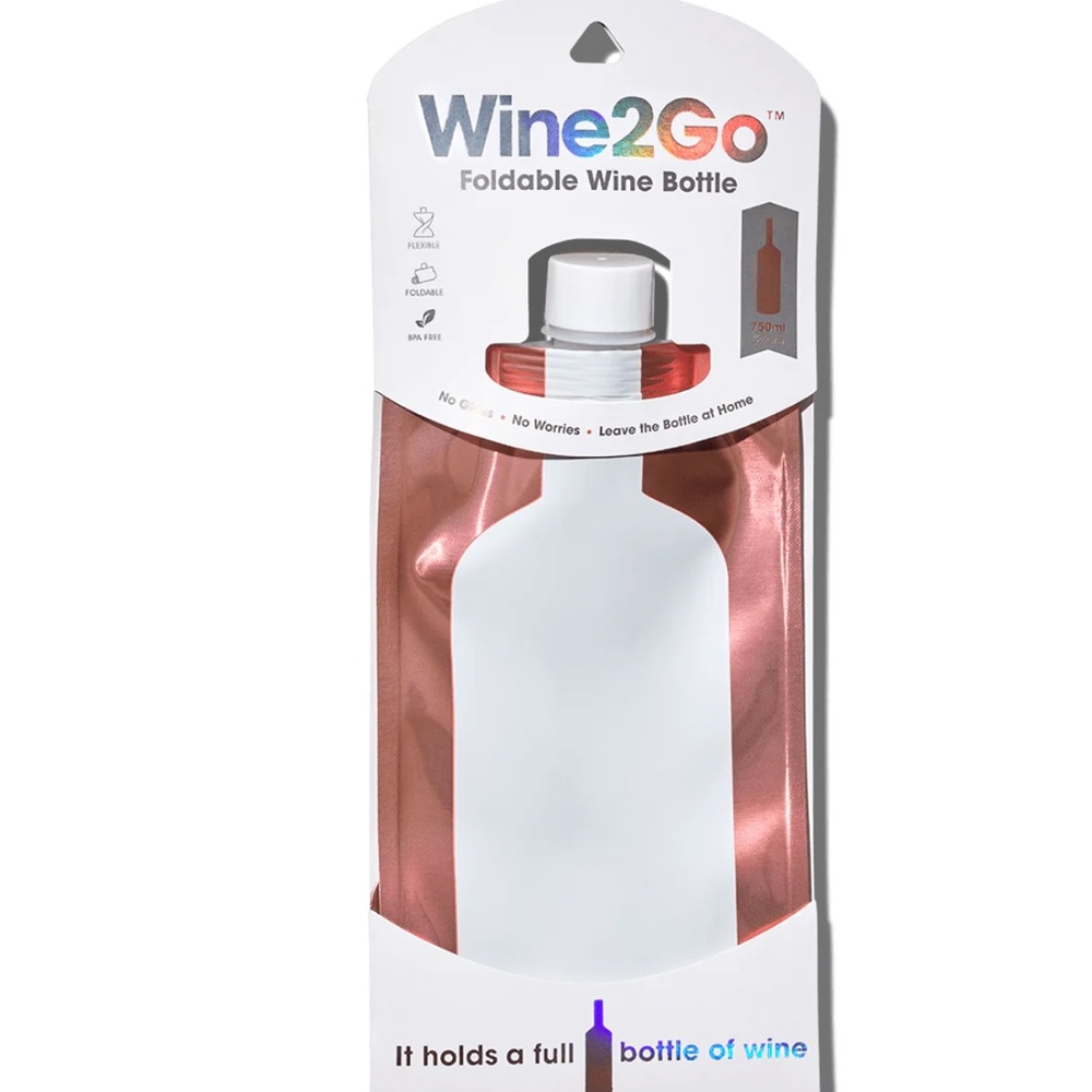 Wine2Go Foldable Wine Bottle
